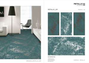 Carreaux de porcelaine modernes avec surface métallique 60x120cm 600x1200mm 24x48 pour un design élégant de murs et sols intérieurs - Product Image 5