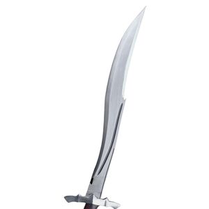 Cuchillo de Hoja Fija con Punta de Clip de Acero Inoxidable, Borde Biselado, Cuchillo de Combate de Grado Industrial, Hoja Única - Product Image 1