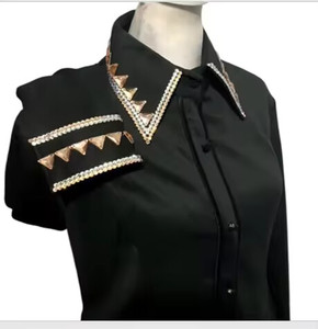 Camisa Profesional de Rodeo Occidental para Damas, para Competencia de Equitación y Carreras de Barriles - Product Image 1