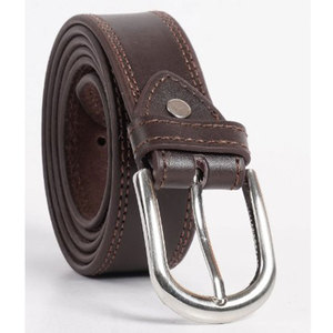 Ceintures décontractées réversibles pour hommes en gros – Motif uni, classiques, en cuir de vachette, boucle en acier, largeur 3,5 cm, longueur 120 cm, ceinture pour jean - Product Image 3