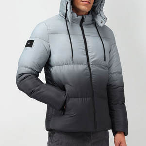 Doudoune matelassée pour homme, prix de gros, doudoune d'hiver personnalisée, manteau brillant, doudoune unisexe pour la randonnée et la course à pied - Product Image 5