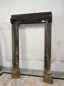 กระจกติดผนังกรอบไม้ขนาดใหญ่หรูหรา สไตล์โมเดิร์น แกะสลักลาย  แบบยาวเต็มตัว  วัสดุพลาสติก  สำหรับแต่งตัว  แขวนผนัง  สไตล์โบราณ  เหมาะสำหรับห้องนั่งเล่น - Product Image 2