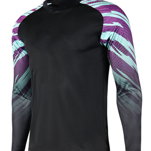 Highest Demanding <b>Padded</b> Design Goalkeeper Uniforms Sets Long Sleeve Jerseys Shirts Tops & Ankle Length Pants Set For Unisex - Product Image 5