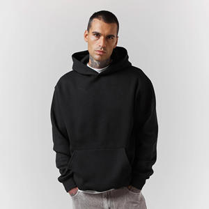 Sudadera con Capucha Oversize de Corte Holgado para Hombre, con Logotipo Personalizado, de Algodón Grueso Lavado Vintage, de Alta Calidad - Product Image 5