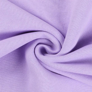 Sweat-shirt à capuche unisexe surdimensionné en molleton violet uni, coupe décontractée, tricoté, manches longues, idéal pour l'automne - Product Image 4