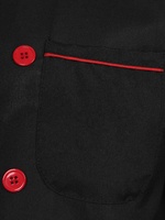 Veste de chef à manches longues pour hommes et femmes grande taille hôtel Restaurant cuisine travail uniforme pour restaurant boulangerie cantine cuisson