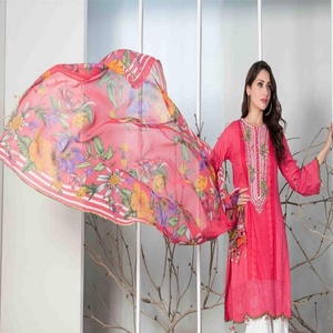 Tawakkal-traje de 3 piezas con estampado Digital para mujer, Colección bonita y elegante de alta calidad - Product Image 2