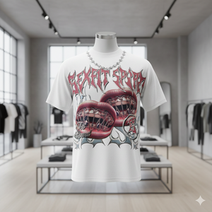 T-shirt Homme Vintage Délavé à l'Acide Coupe Oversize 100% Coton Personnalisé Impression DTG Col Rond Manches Courtes Marque Privée - Product Image 1