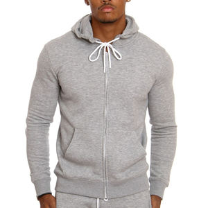 Mens Slim Fit Full <b>Zip</b> Hoodie Casual Hooded Sweatshirt Long Sleeve Drawstring <b>Jacket</b> Cotton Blend Athletic <b>Zip</b> <b>Up</b> Hoodie - Product Image 2