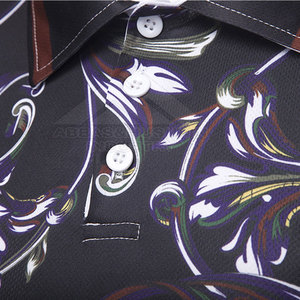 เสื้อโปโลพิมพ์ลายโลโก้ตามสั่ง เสื้อโปโลแขนสั้นน้ำหนักเบา ระบายอากาศได้ดี พิมพ์ลายแบบซับลิเมชั่น - Product Image 5