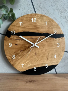 Decorative Wooden <b>Wall</b> <b>Clock</b> <b>Vintage</b> Farmhouse Style - Product Image 1