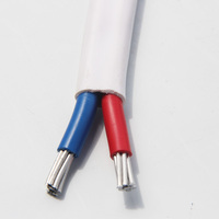 3-adriges, mehradriges Heizungs-PVC-Kupfer-Flachkabel, flexibel, RVVB TPS