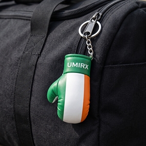 Ireland Flag Mini <b>Boxing</b> Glove Keychain Irish Pride <b>Boxing</b> Gloves Souvenir St Patricks Day <b>Gift</b> Custom Logo Lightweight PU - Product Image 4