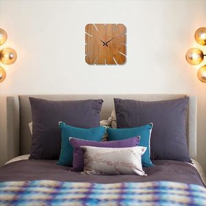 Premium Wooden <b>Clock</b> Handmade Rustic Home Decor Wall <b>Clock</b> Affordable Interior Decoration By AALIYAN IMPEX - Product Image 6