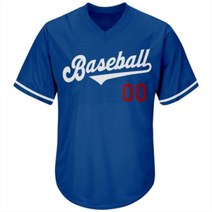 Fashionable Custom Unisex <b>Baseball</b> Jersey Short Heat-Transfer Printed Polyester Fabric Breathable Quick Dry Anti-Bacterial - Product Image 2