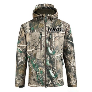 Camouflage Print Hooded Windproof <b>Jacket</b> Black <b>Camo</b> Rain Coat <b>Jackets</b> Oversized Winter Knitted Zipper Bottomland <b>Jackets</b> - Product Image 2
