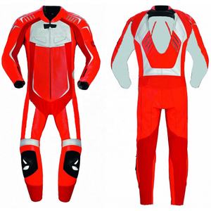Combinaison de moto sur mesure en cuir véritable respirant, imperméable et coupe-vent de haute qualité pour la course automobile, taille plus, été - Product Image 5