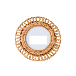 Elegant Round Rattan Photo <b>Frame</b> With Decorative Braided <b>Border</b> Handmade Photo <b>Frame</b> For Family <b>Picture</b> Display - Product Image 3