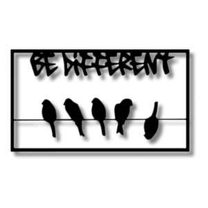 Décor mural géométrique en métal élégant, nouveau design, décorations murales pour la maison, panneaux décoratifs en métal - Product Image 1