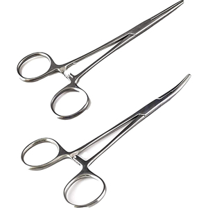 Serrated Jaw <b>Locking</b> Curved & Straight 5 Inch Custom Made Newest Durable Reusable Surgical Instrument Kelly Hemostatic Forceps - Product Image 1