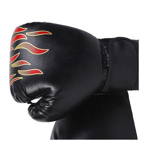 Guantes de Boxeo Profesionales Personalizados con Logotipo, Guantes de Boxeo de Piel Sintética, Guantes de Boxeo Personalizados para Entrenamiento - Product Image 5