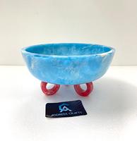 Présentoir en résine fait main pour centre de table de fête, bol à fruits, écologique, durable, sans plomb, plateaux de service pour dattes