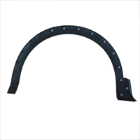 Moulure d'arche de roue avant gauche 98116335XT 98252889XT pour Peugeot 4008 P84 5008 3008 2016-2023 Garniture de garde-boue en plastique noir