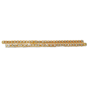 Gold Plated Rhinestone Bridal Hip Chain-Trendy Sexy Body Jewelry - Product Image 2