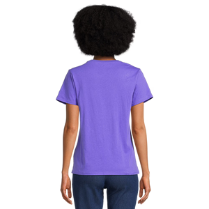 T-shirts confortables pour femmes, couleur unie, usage quotidien, col rond, manches courtes, coupe ajustée, t-shirt décontracté uni, provenant de BD - Product Image 3