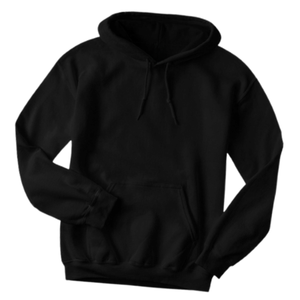 Sudadera con Capucha Unisex Negra, Estilo Vintage, Tejido de Punto ODM, Corte Regular, 100% Algodón, Forro Polar, Capucha con Cordón Ajustable, Bolsillo Tipo Canguro - Product Image 5