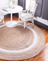 Tapis en jute fait main à motif géométrique, écologique, antidérapant, lavable, adapté aux animaux domestiques, pour chambre et salon