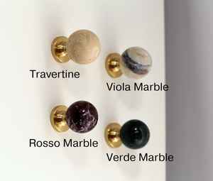 Support mural Art Déco en marbre naturel éco-responsable fait main TCE – Accessoire mural haut de gamme pour la maison, l'hôtel et le commerce de détail - Product Image 5