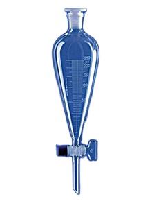 Flacon de laboratoire en forme de poire en verre borosilicaté de qualité supérieure de 250ml en gros de l'Inde - Product Image 2