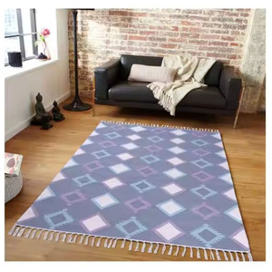 Tapis de sol en coton de la plus haute qualité fabriqués par les meilleurs fabricants, ensembles de tapis faits à la main, brodés, lavables, pour toutes les saisons, à prix de gros - Product Image 1