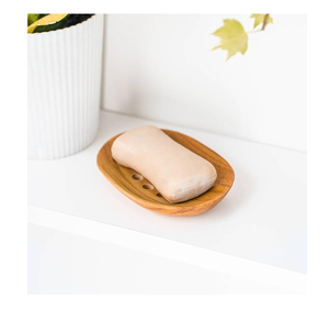 Oval Shape 100% Natural Wood Soap Holder/Dish For Custom <b>Bathroom</b> & <b>Kitchen</b> Accessories With Amazing Price - Product Image 5