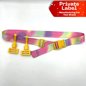 Ceinture de football américain réglable pour enfants, équipement de jeu de flag football, conception personnalisée, ceinture et drapeaux de flag football pour jeunes, vente en gros d'usine - Product Image 1