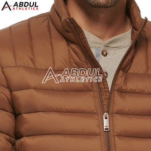 Veste d'hiver matelassée pour homme, coupe confortable, matériau isolant, idéale pour les activités de plein air en hiver, usage quotidien - Product Image 6