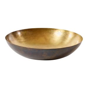 Pot à anse en laiton martelé, récipient décoratif en laiton vintage, urne en laiton artisanale, jardinière en laiton martelé de style antique - Product Image 3