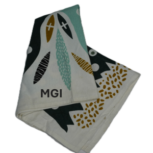 100% Organic Cotton Disposable Tea <b>Towels</b> Quick Dry White <b>Kitchen</b> <b>Towel</b> Custom Sublimation Print Eco-Friendly <b>Hand</b> Wash - Product Image 4