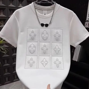 เสื้อยืดแขนสั้นคอกลมพิมพ์ลายตัวอักษรเหล็กสไตล์อินดัสเทรียลสำหรับผู้ชายรุ่นใหม่ประจำฤดูร้อนปี 2026 แฟชั่นลำลองสวมใส่ได้หลากหลาย - Product Image 4