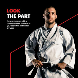 Uniforme d'arts martiaux en tissu Ripstop léger et durable pour l'entraînement au karaté et au judo - Product Image 3