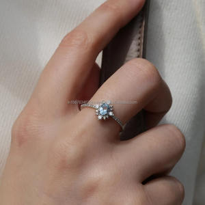 14K Or Rose Vintage Style Radiant Cut Lab Grown Diamant Bague de Fiançailles Anniversaire de Mariage Certifié IGI Fête des Femmes - Product Image 1