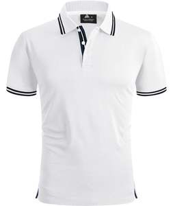 Camisetas Polo para Hombre de Alta Calidad, Camiseta Polo de Algodón con Diseño Sólido y Manga Corta, Calidad de Marca - Product Image 6