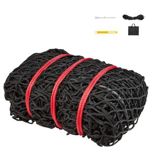 Rete per balle di fieno con design senza nodi per alimentatori animali, 5.91 x 5.91 x 5.91 piedi, fori da 1.65 pollici, materiale PE, riparazione con fascette a zip e ago a navetta - Product Image 1