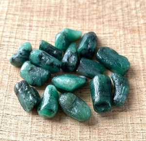 Natural Zambian Emerald <b>Raw</b> Gemstone Rough Green <b>Crystal</b> Untreated Loose Emerald For Jewelry Making Wholesale Bulk - Product Image 4