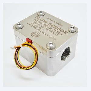 เครื่องวัดการไหลของน้ำมันดีเซลแบบดิจิตอล DIGITAL FLOW DGT-020SI เซ็นเซอร์วัดการไหลแบบโอวัลเกียร์  วัสดุสแตนเลส 316L  ข้อต่อ PT 3/4  เกลียวใน - Product Image 2