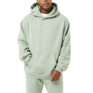 100% algodón de alta calidad Vintage a granel pulóver algodón pesado diseño de gran tamaño sudaderas con capucha personalizada hombres Sudadera con capucha - Product Image 1