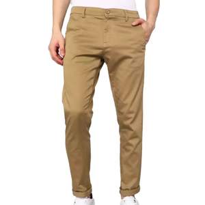 Pantalon chino marron pour homme, coupe slim, couleur vin, en coton, pour soirée, décontracté, vêtements professionnels, bas de tenue - Product Image 6
