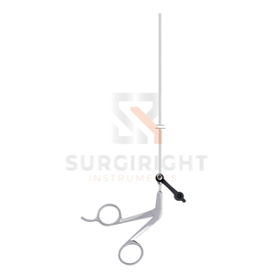 คีมตัดกระดูก ArthoPunch ขนาด 15 นิ้ว ด้ามซ้าย สำหรับการผ่าตัดผ่านกล้องแบบ Arthroscopy ชนิด Wishbone Punch ขนาด 2.7 มม. 3.4 มม. ใช้ซ้ำได้ ผลิตภัณฑ์ทางการแพทย์ CE - Product Image 3