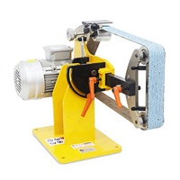 Ponceuse à bande de bureau de qualité industrielle, machine à affûter et polir les couteaux, rectifieuse de surface verticale/horizontale double usage